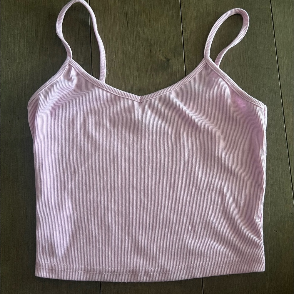 SHEIN Pink Ribbed Women's Top size small